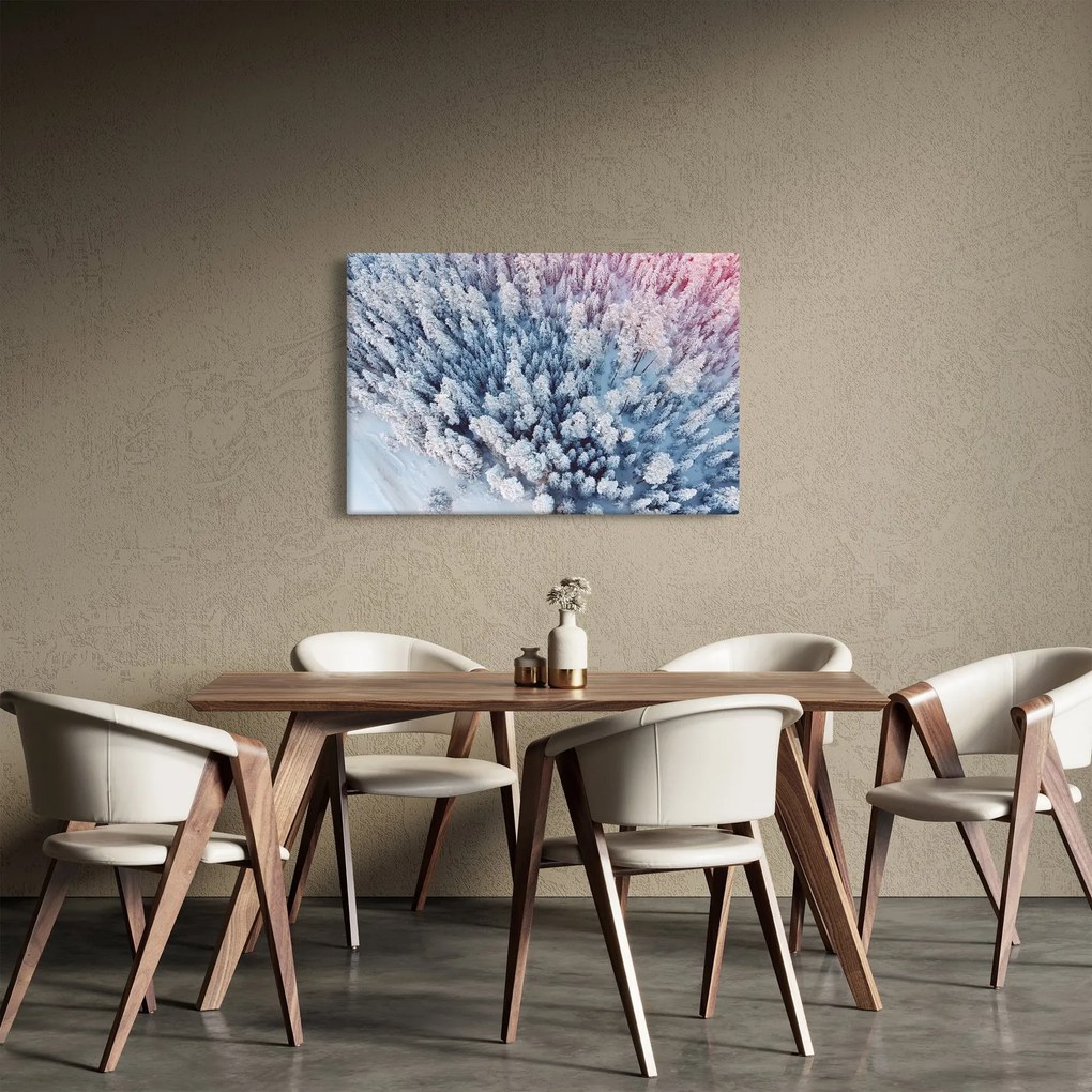 Havas fák képe (90x60 cm)