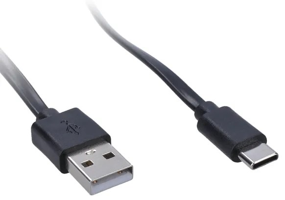 Solight WO3001-B-LED Dimmelhető flexibilis lámpa klipsszel LED/2W/5V 3000/4000/6500K fekete