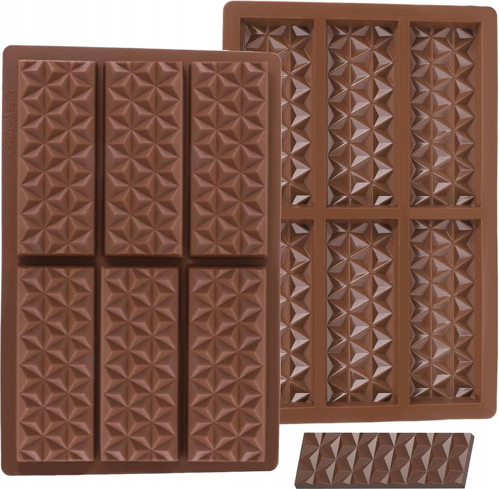 Szilikon Öntőformák Dubai Csokoládéhoz Forma Tábla Dubai Tábla x2