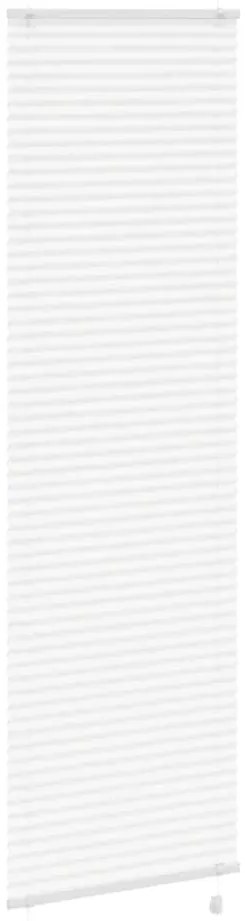 pliszírozott redőny Fehér 65x200 cm szövetszélesség 64,4 cm