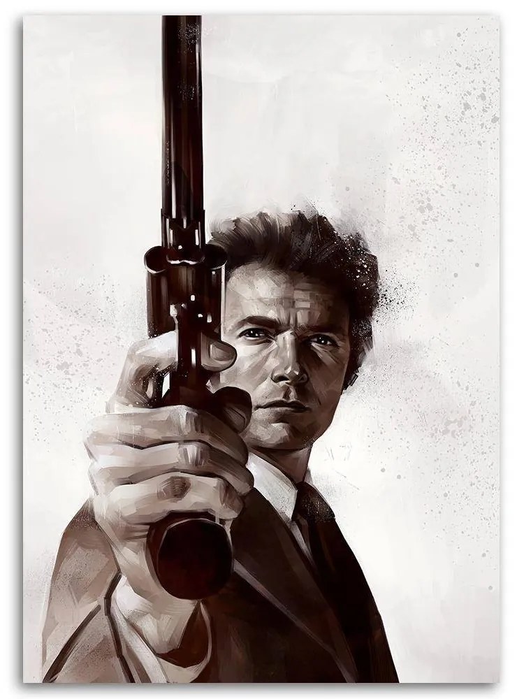 Gario Vászonkép Piszkos Harry, Clint Eastwood - Dmitry Belov Méret: 40 x 60 cm