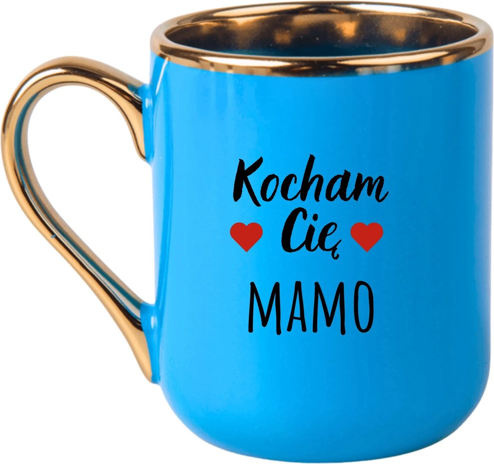 Bögre Kék Ajándék Vicces Anyák Napja Szeretlek Anya