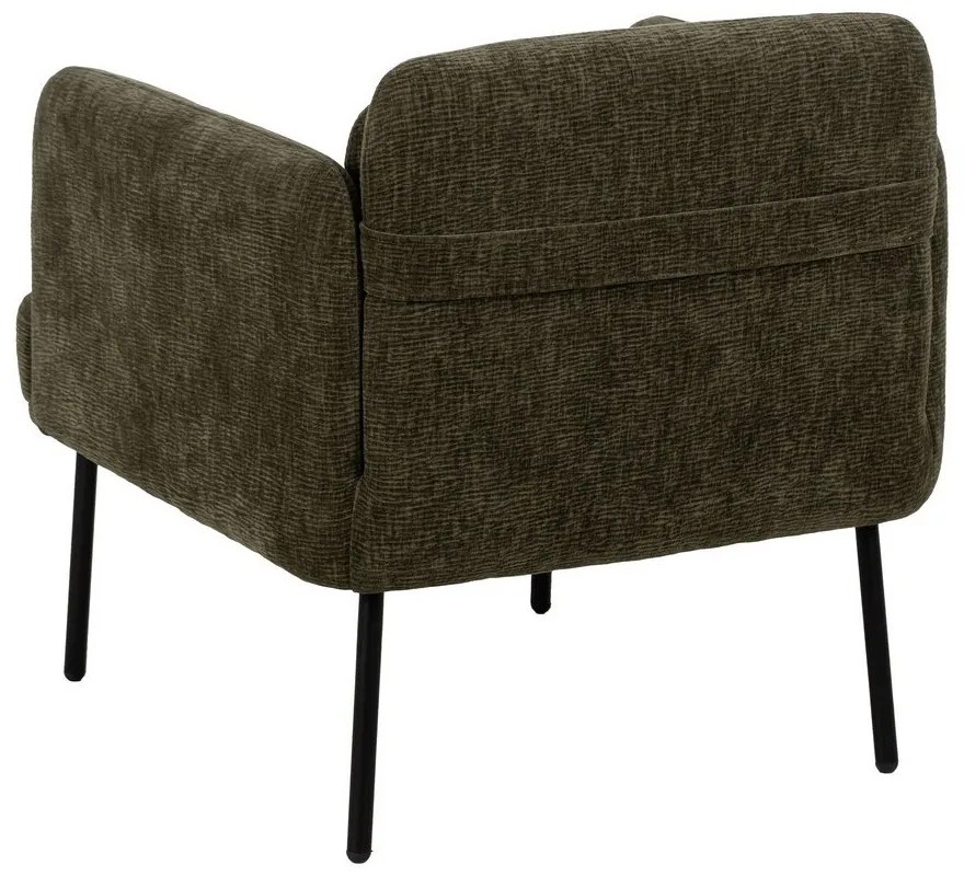 Zöld zsenília fotel Bind – Ixia