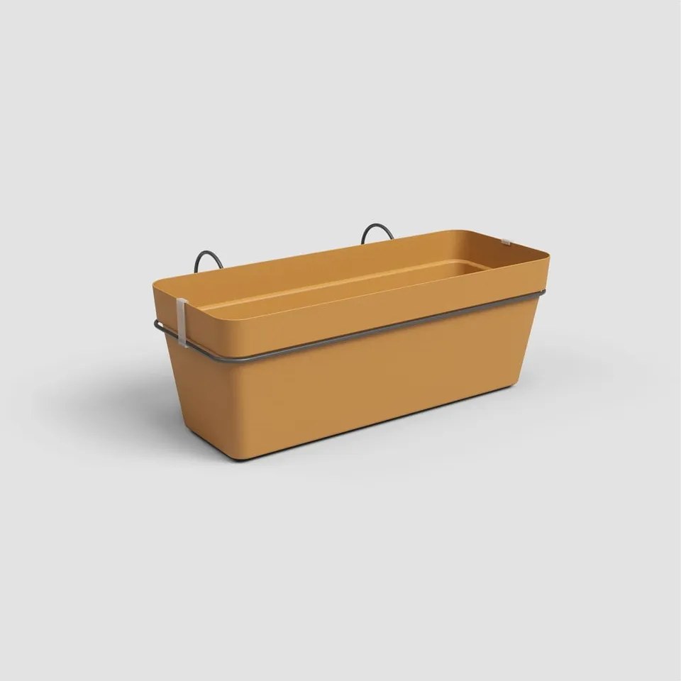 Újrahasznosított műanyag függő önöntözős láda 50 cm Capri – Artevasi