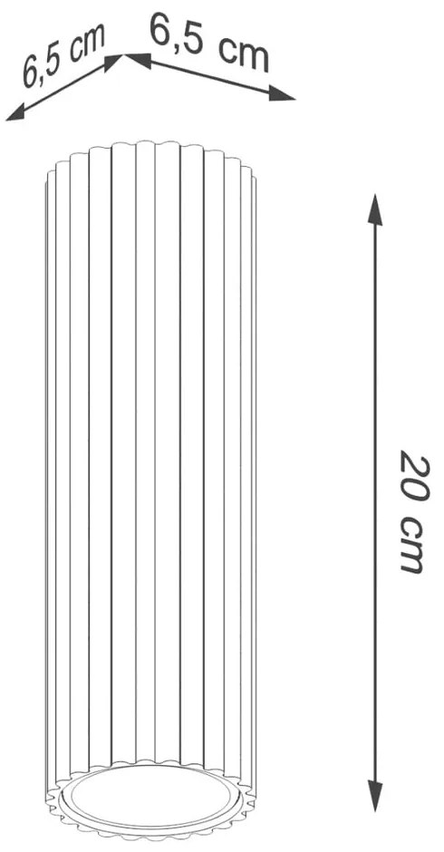 Fehér spotlámpa Gleam – Sollux
