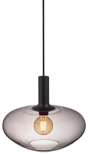 Nordlux - Csillár zsinóron ALTON 1xE27/60W/230V fekete