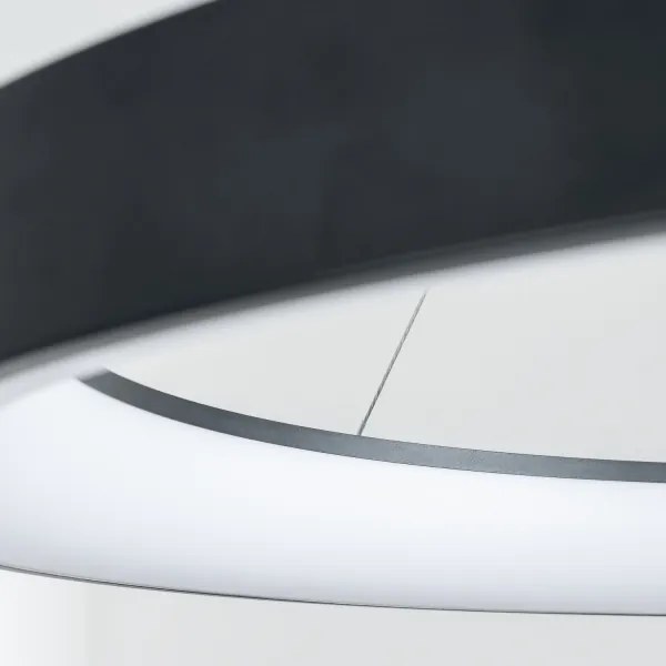 Brilagi - Dimmelhető LED csillár FALCON II LED/108W/230V 3000-6500K átm. 80 cm fekete + távirányító