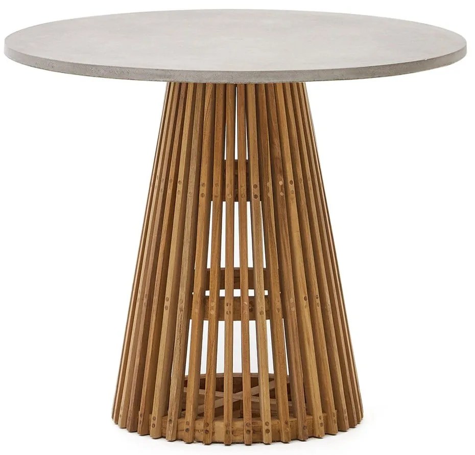 Kerek kerti étkezőasztal ø 90 cm Alcaufar – Kave Home