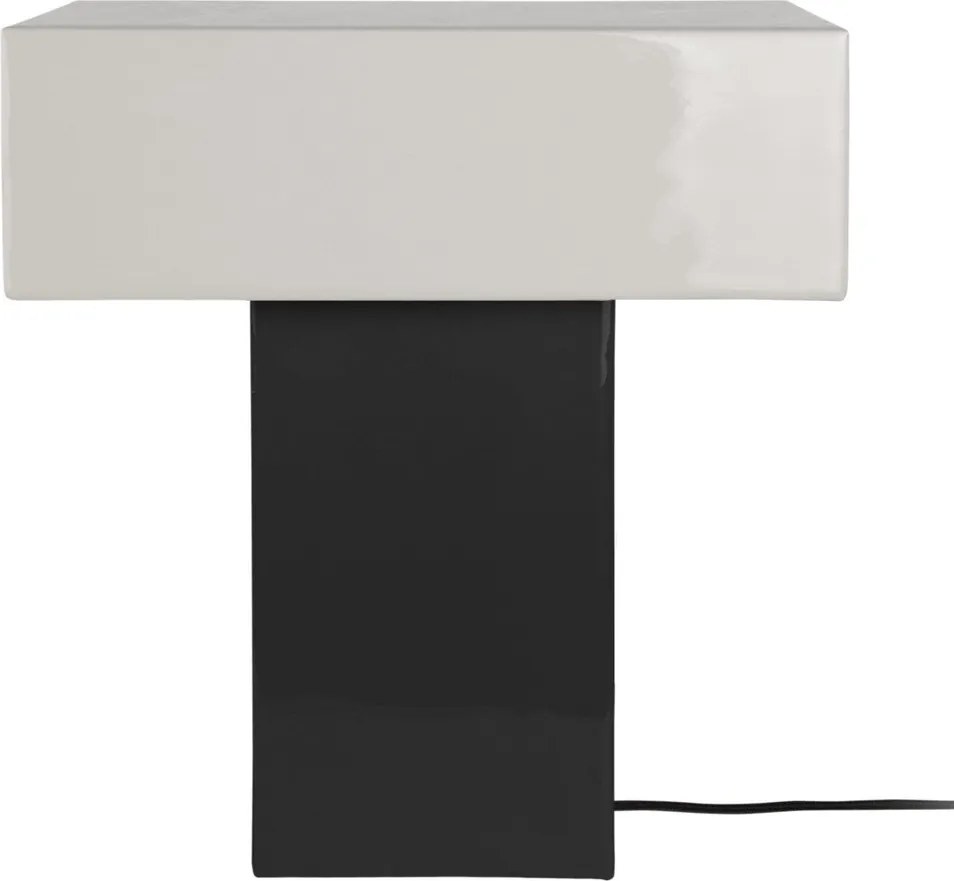 Fekete asztali lámpa (magasság 35 cm) Grato Recto – Leitmotiv