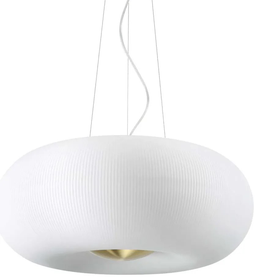 Ideal Lux - LED Csillár zsinóron ARIZONA 5xGX53/9W/230V átm. 52 cm fehér