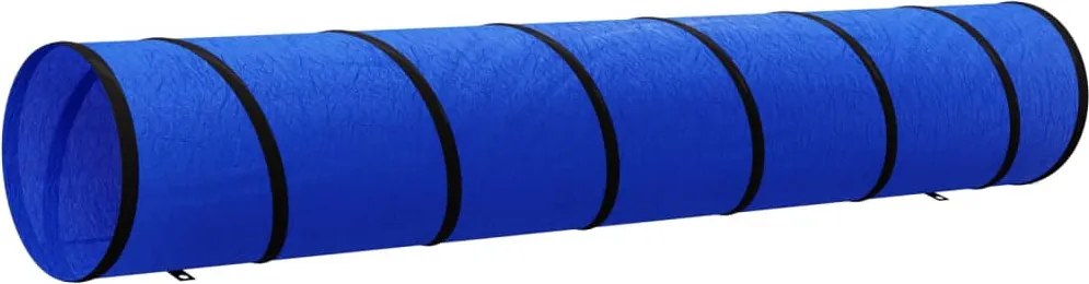 vidaXL kék poliészter kutyaalagút Ø50 x 300 cm
