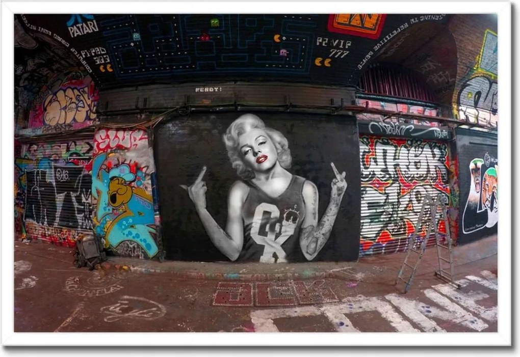 Poszterek keretben 60x40 Marilyn Monroe Graffiti