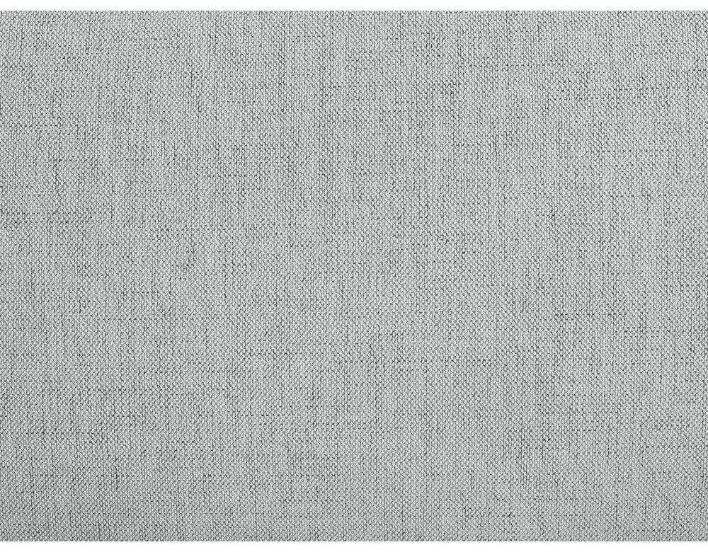 Világosszürke kárpitozott ágyneműtartós franciaágy ágyráccsal, ágytámla nélkül 160x200 cm Inera – Bobochic Paris