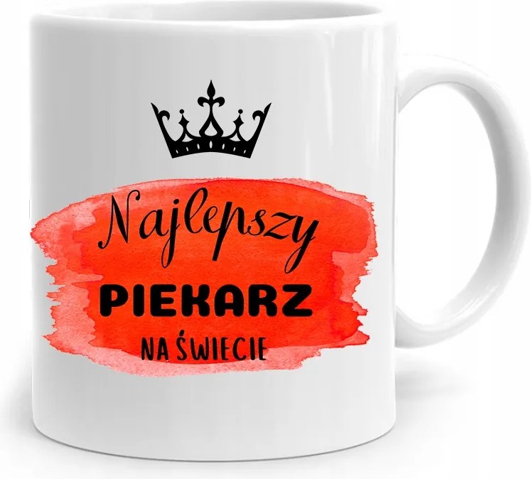 Bögre Ajándék Péknek A Legjobb Pék fényképes nyomtatással