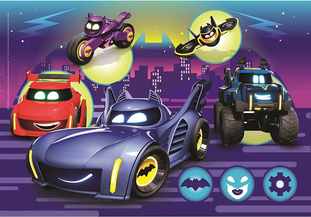 Batman Batwheels 2x20 db-os puzzle Clementoni