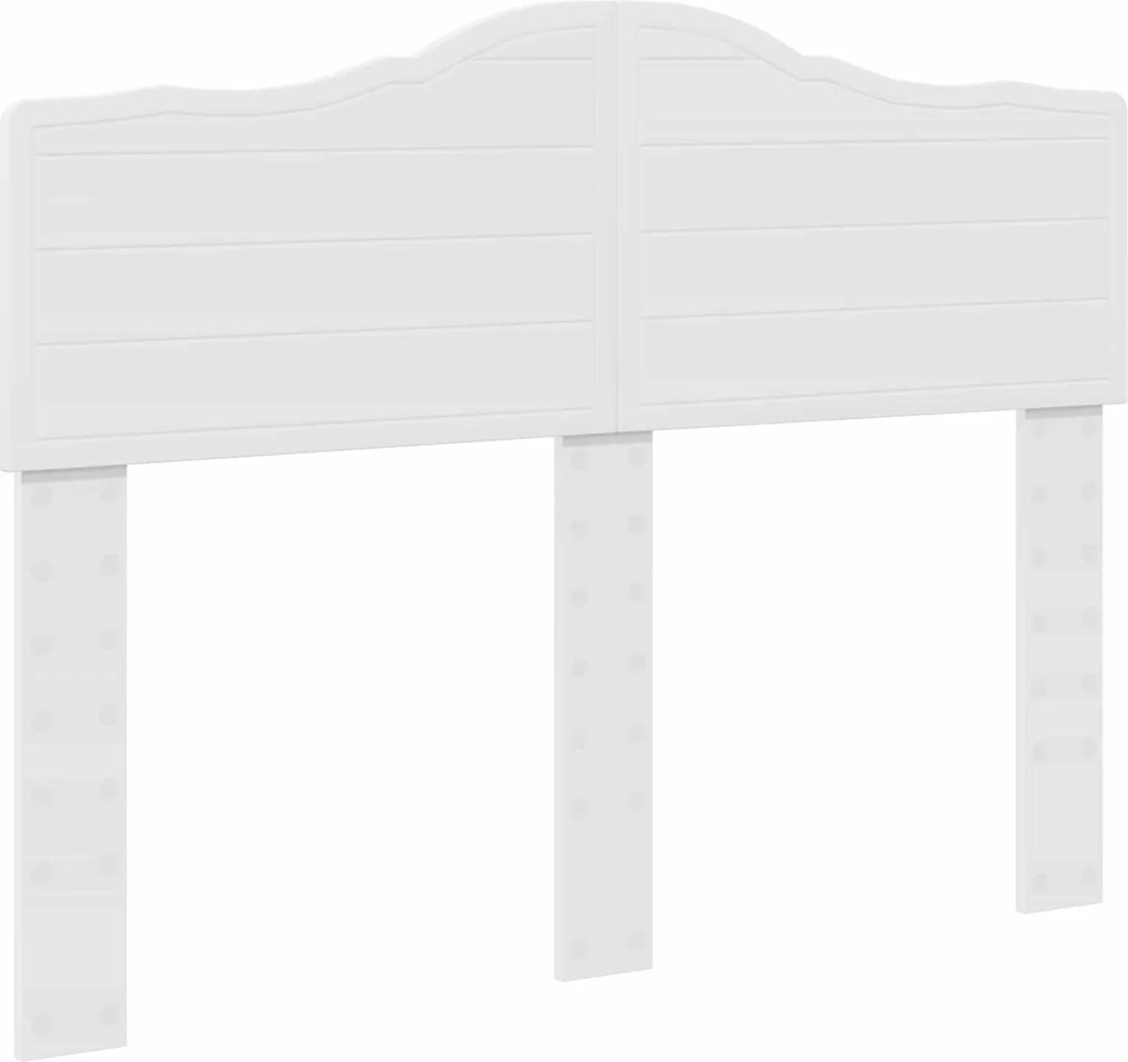 vidaXL Fejtámla Fehér 135 cm Faanyag