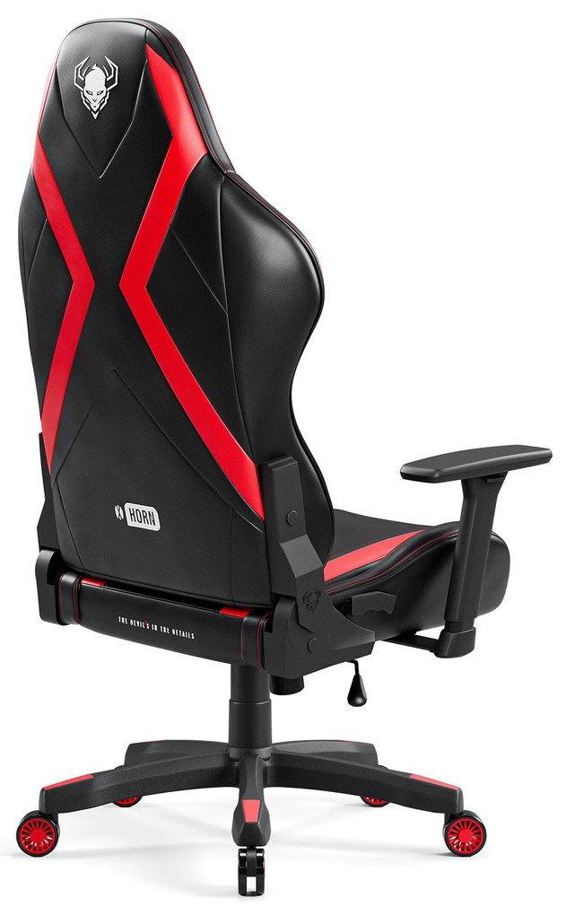 Diablo X-Horn 2.0 gamer szék Nagy méret: Fekete-piros