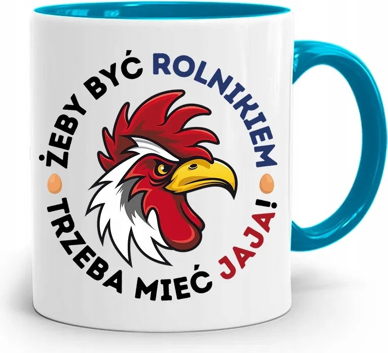 A Gazdáknak Kék Bögrére Van Tökük, fényképes nyomattal