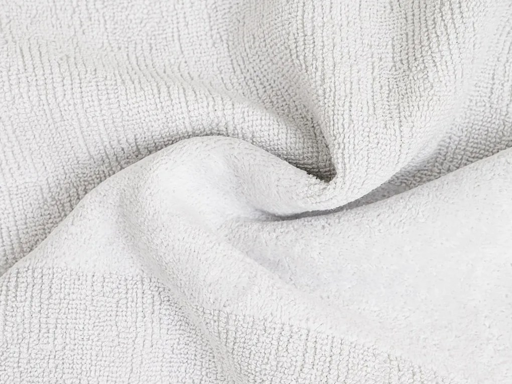 CARRARA törölközőkészlet 1db 60x100 cm és 1db 40x55 cm 100% pamut, fehér