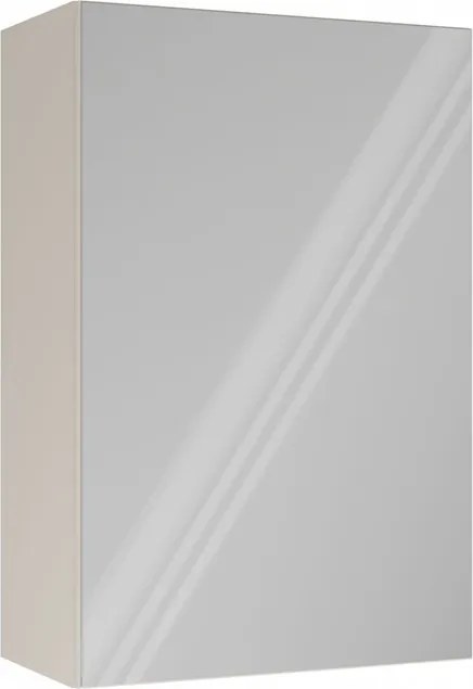 POLA 1DL fürdőszoba szekrény 40x22x60 cm mosdóval, tükörrel, kasmír
