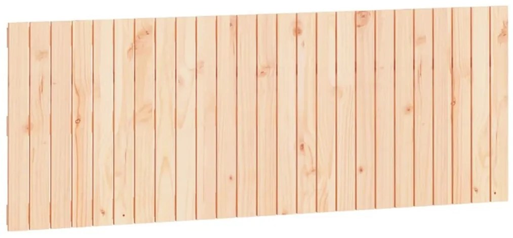 tömör fenyőfa fali fejtámla 159,5 x 3 x 60 cm