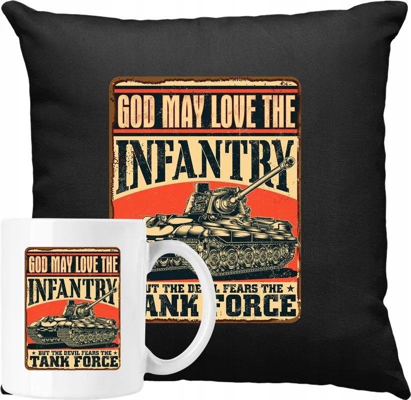 Bögre Szett Tank Tigris II Katona Tank Ajándék Ötlet