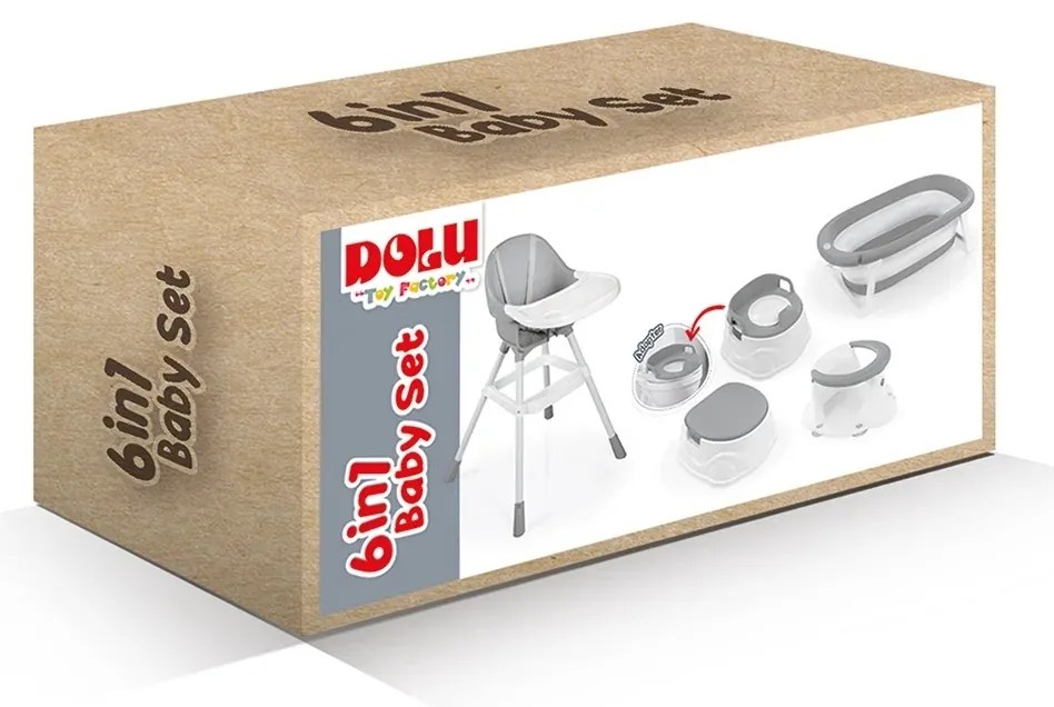 Dolu gyermek szett 6in1, szürke