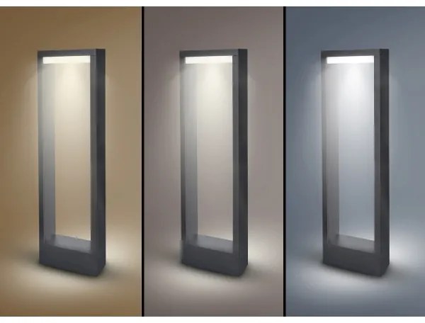 Brilagi-LED Kültéri lámpa RAGUSA LED/7W/230V 3000/4000/6000K antracit IP54 50 cm