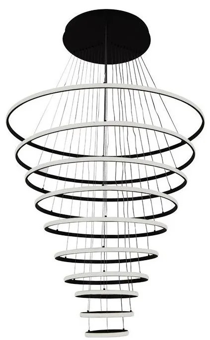 LED állítható fényerejű csillár kábellel LED/365W/230V 3000-6500K + DO