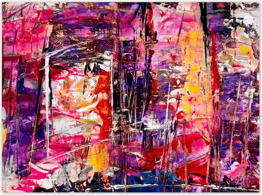 Poszterek 135x100 Absztrakt Nyúl