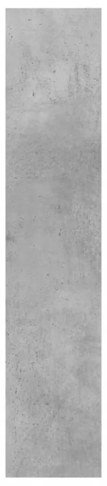betonszürke szerelt fa fali polc 90 x 16 x 78 cm