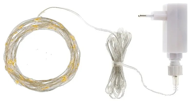 Fényfüzér, izzók száma 160 db-os hosszúság 16 m Knirke – Sirius