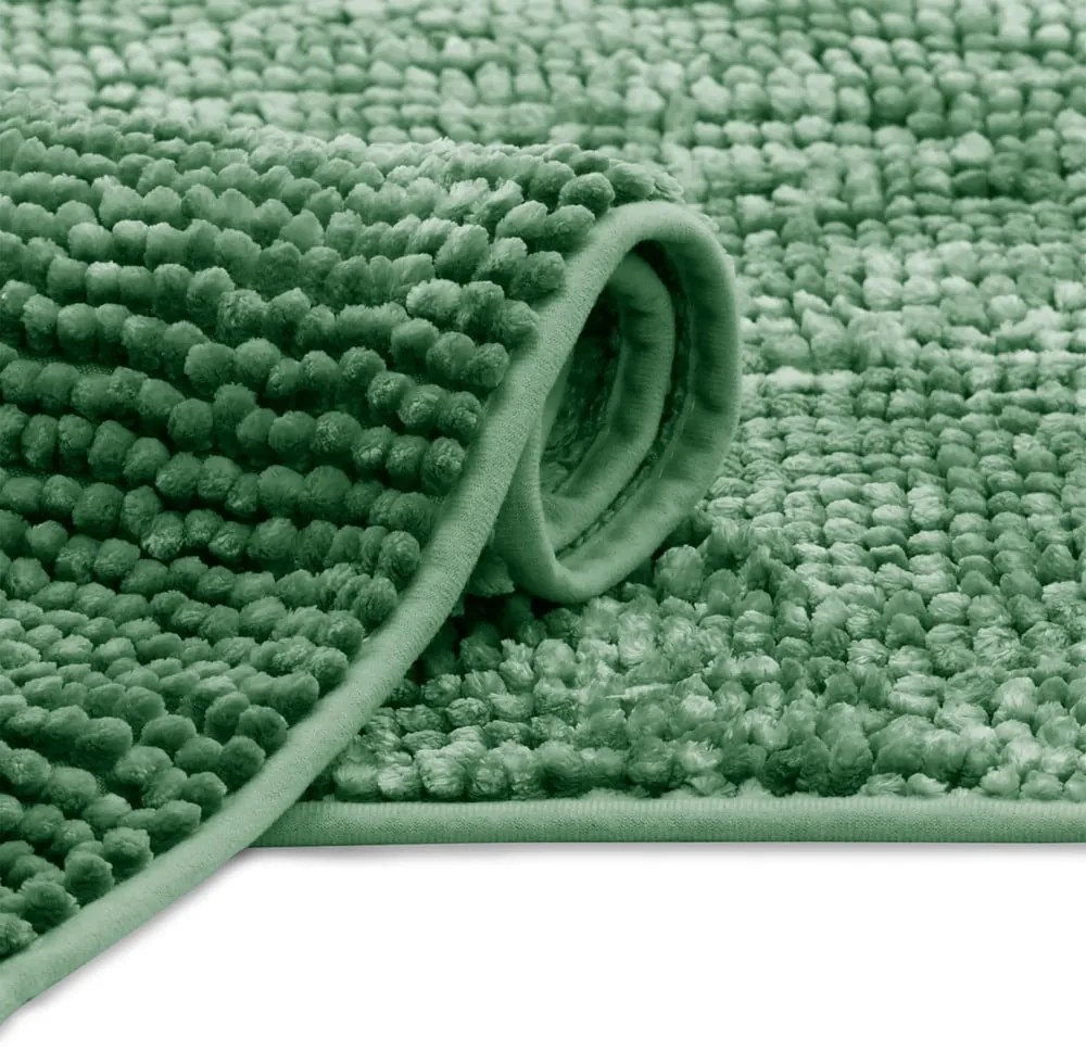 Zöld fürdőszobai kilépő 70x120 cm Bati – Restilo
