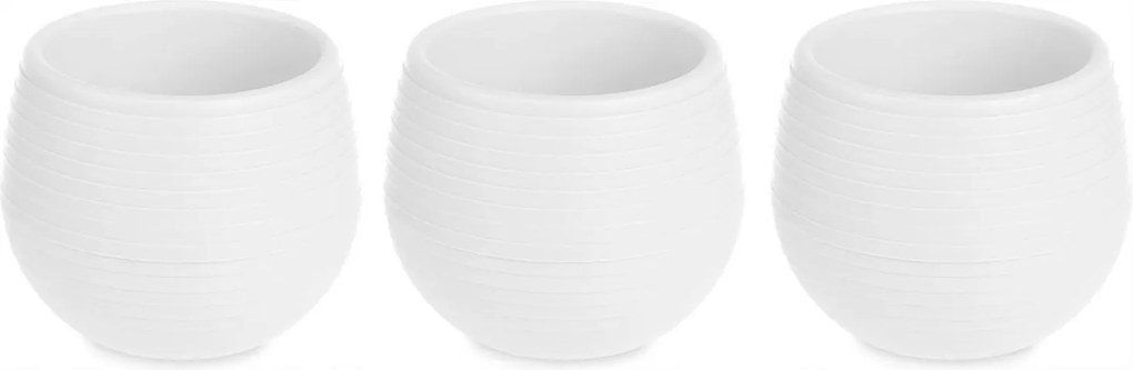 Önöntöző Kaspó, Műanyag, 3 Darab, Ø 6 CM, Ibergarden