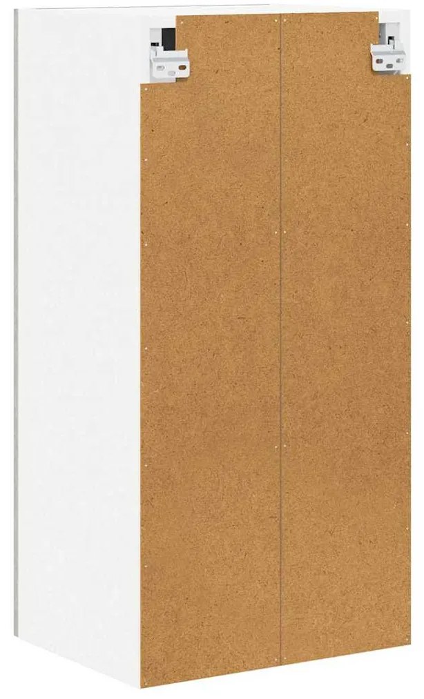 Függő szekrény Riga 2 pcs Beton Szürke 40 x 31 x 80 cm Faanyag