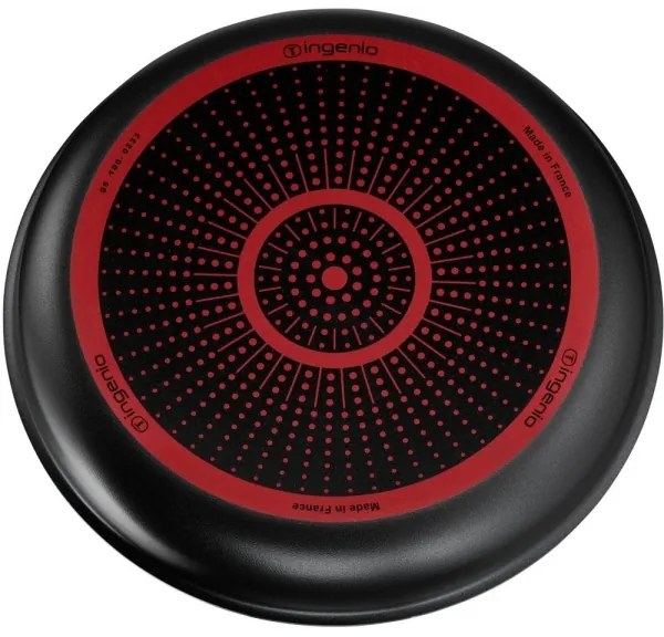 Tefal - Serpenyőkészlet 3 db INGENIO EASY COOK & CLEAN BLACK