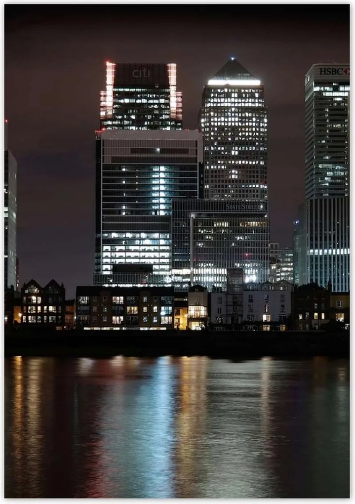 Poszterek 70x100 London felhőkarcolók