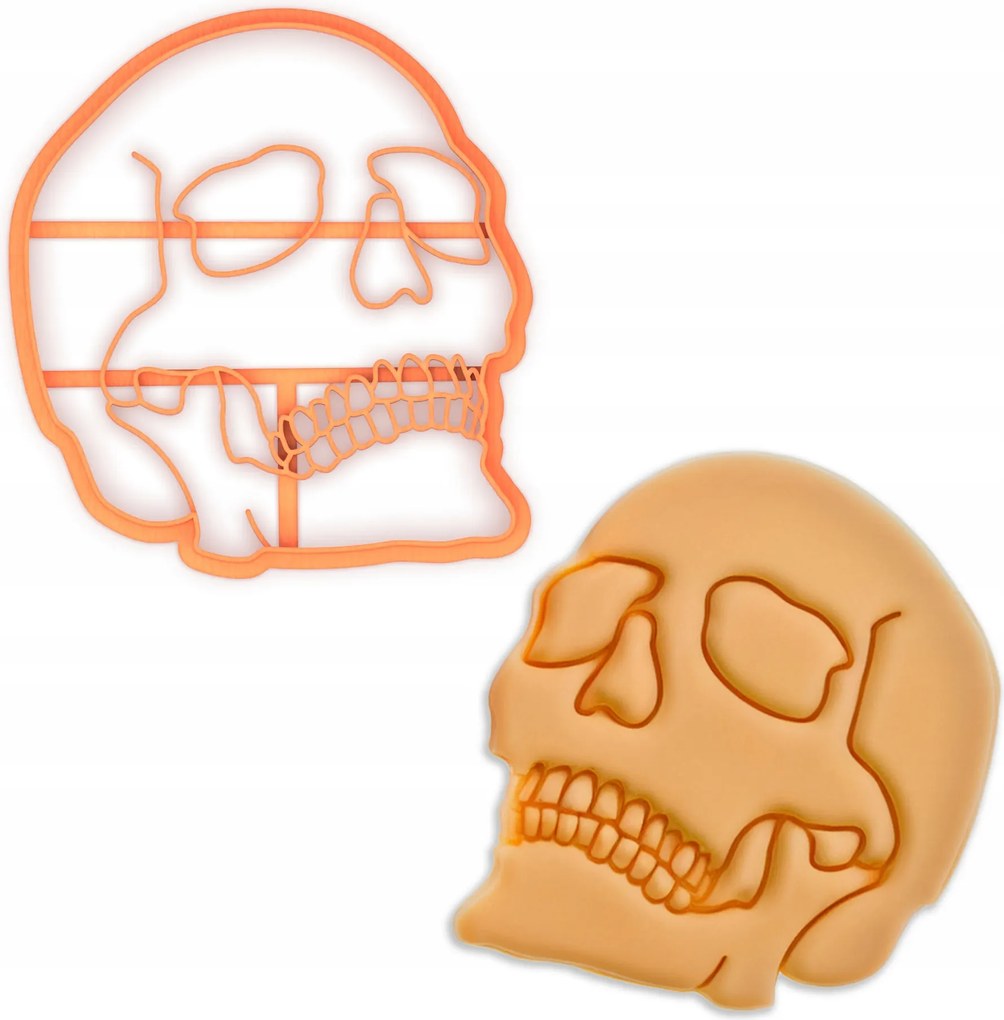 Premium Mézeskalács/Sütemény Forma Biológiai Koponya Halloween Keksz