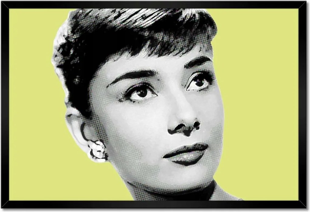 Poszterek keretben 60x40 Audrey Hepburn Színésznő