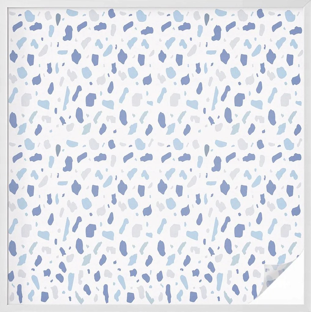 Furnérfólia Adatvédelem Szélvédőkhöz és Ablakokhoz Kék minták 100x100