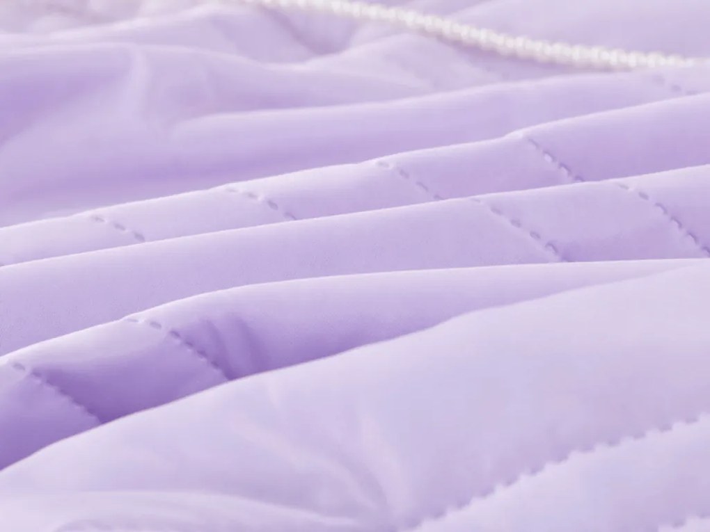 Hűsítő nyári paplan CELIA, lila Méret: 200 x 220 cm