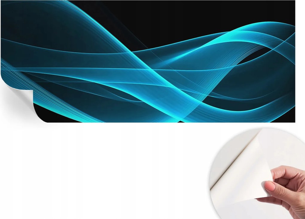 Fotótapéta Fali tapéta Hálószobába és Nappaliba Látványos hullámok 250x104 cm