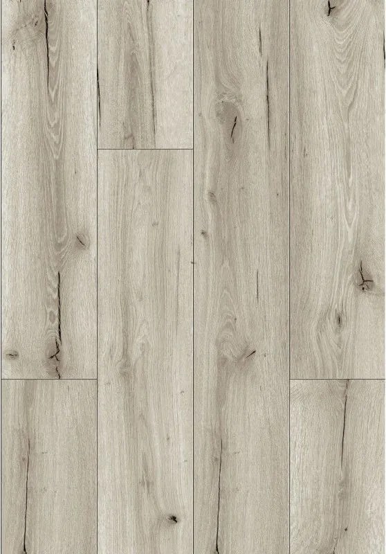 Mexen Wirginia SPC vinil panelek mintája 6,5 mm, IXPE alátét 1,5 mm, 4 V-fuga, Tölgy - F1005-S