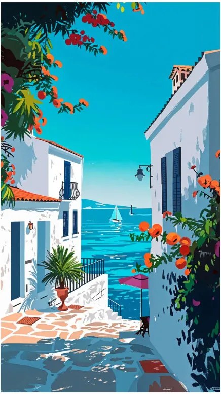 Falikép, 50×70 cm – Mp-00105