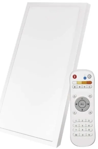 LED állítható mennyezeti lámpa 25W/230V + távirányító, 2700-6000K