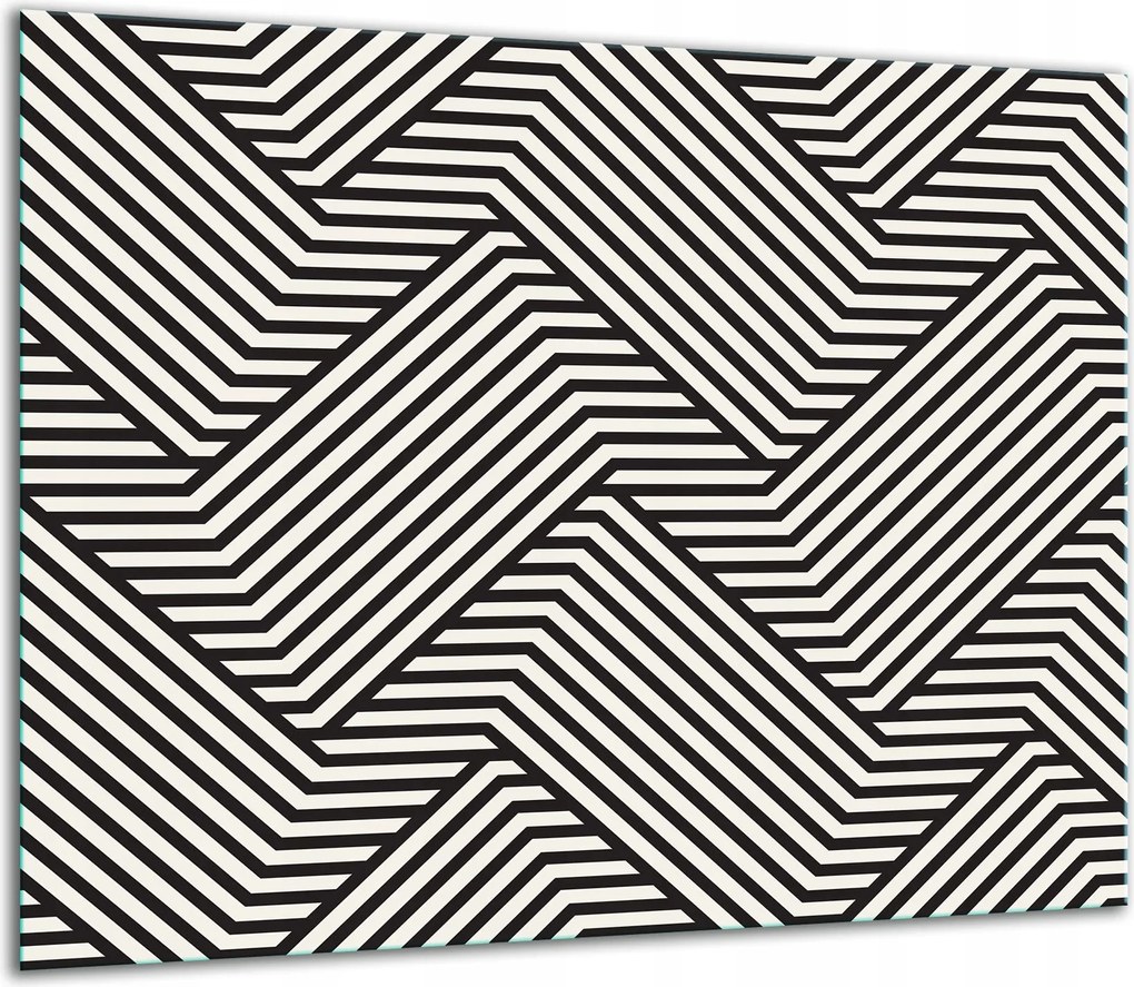 7in1 Üveg Tűzhelyvédő Főzőlap 60x52 Divatos Edzett Üveg