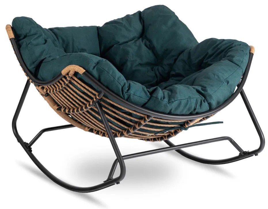 Hintafotel Zöld Párnával. ELTON