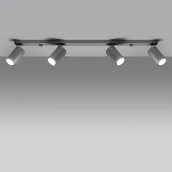 Sollux SL.0453 - Mennyezeti spotlámpa RING 4xGU10/10W/230V