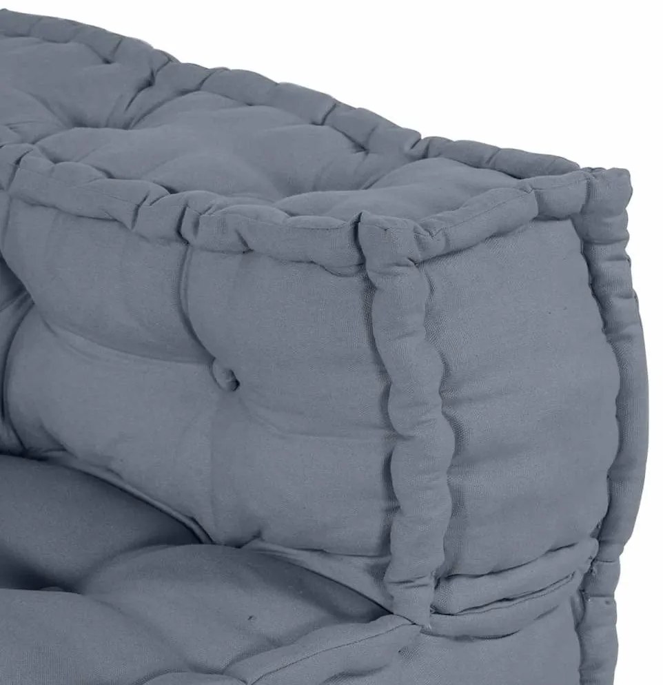 Párna 2 pcs Szürke 70 x 70 x 54 cm Poliészter