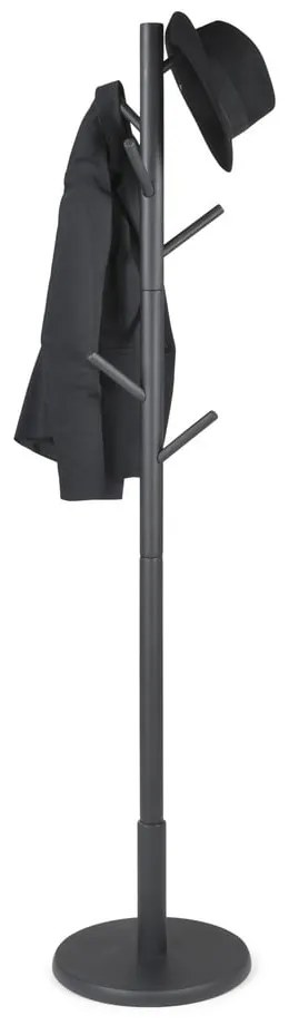 Fekete kaucsukfa fogas ø 36x170 cm Bro – Spinder Design